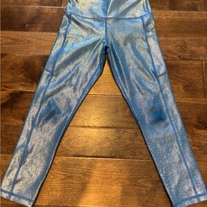 Shimmering Blue Leggings